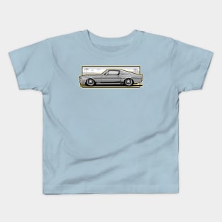 1967 Mustang Fastback Kids T-Shirt